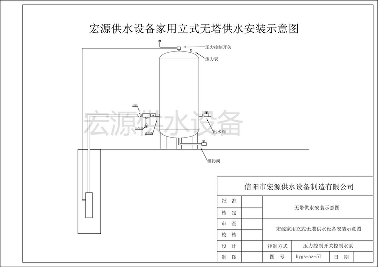 無(wú)塔供水器怎么安裝？